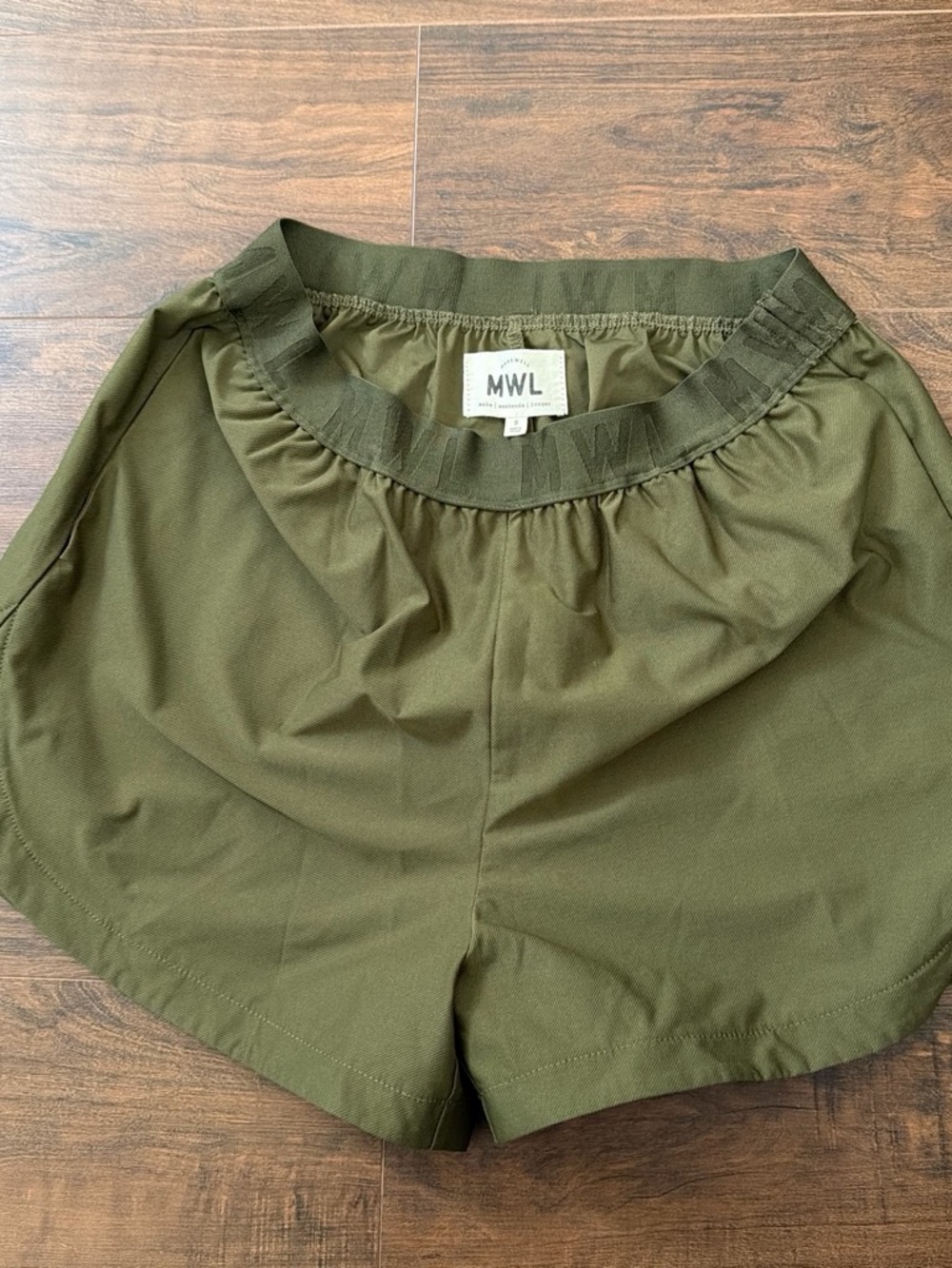 Madewell Olive Green Athletic Shorts
